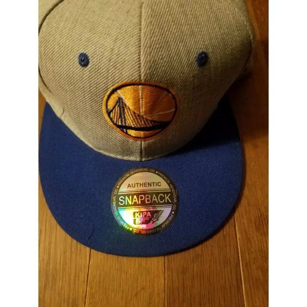 Golden State‎ Warriors Kipa Snapback Hat Premium Head Wear